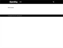 Tablet Screenshot of espending.com